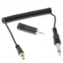 cavo di scatto remoto flash per Yongnuo RF-603 - 3,5mm / 6,3mm
