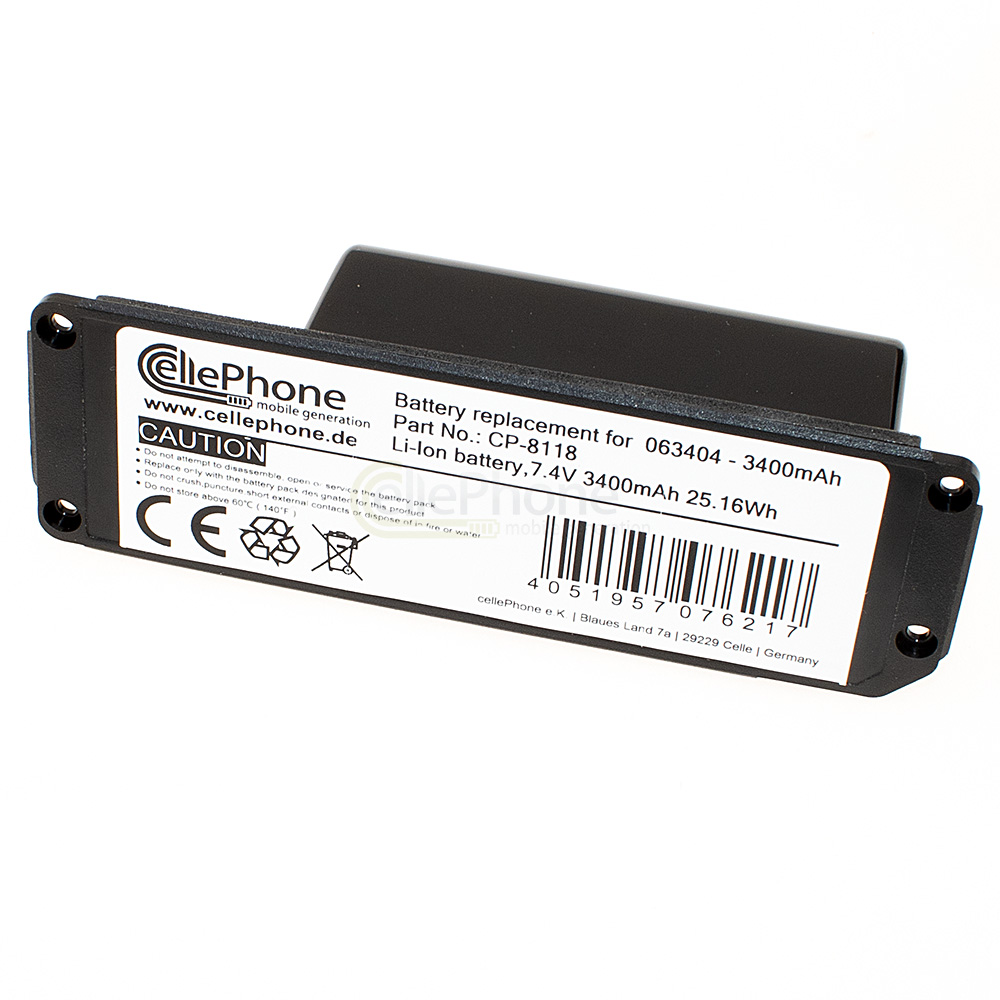 Battery Li-Ion for Bose Soundlink Mini (replaced 063404) - 3400mAh / 7,4V