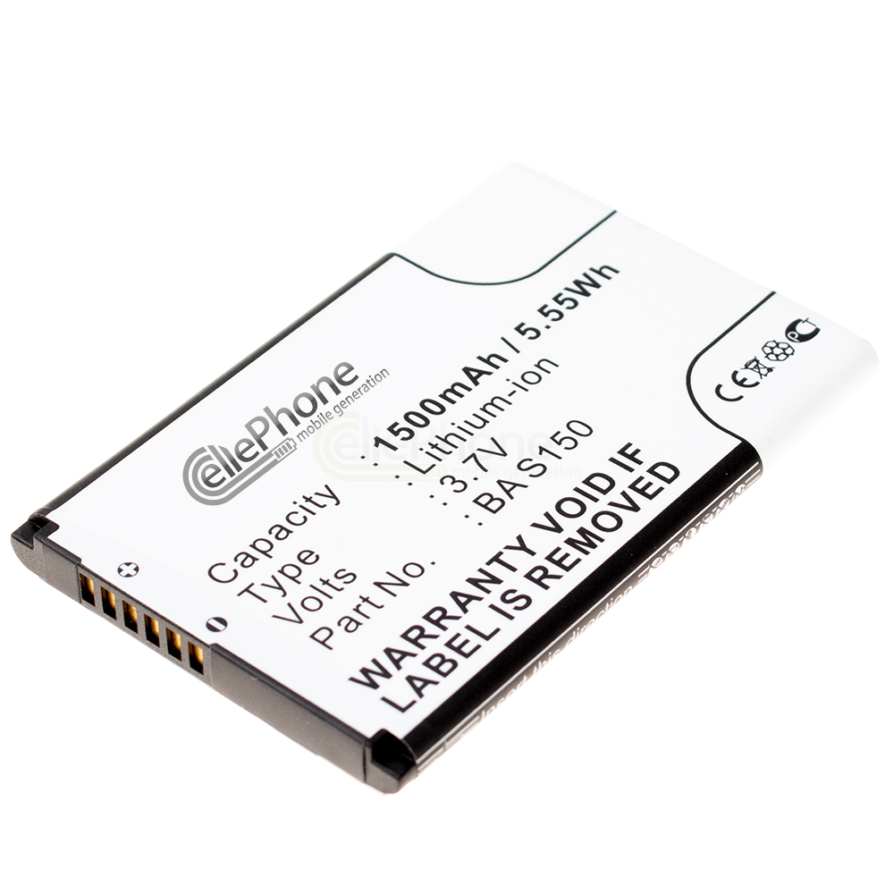 [1352] Batería Li-Ion para HTC P3600 P4000 P6300 P6500 (reemplazado BA S150)