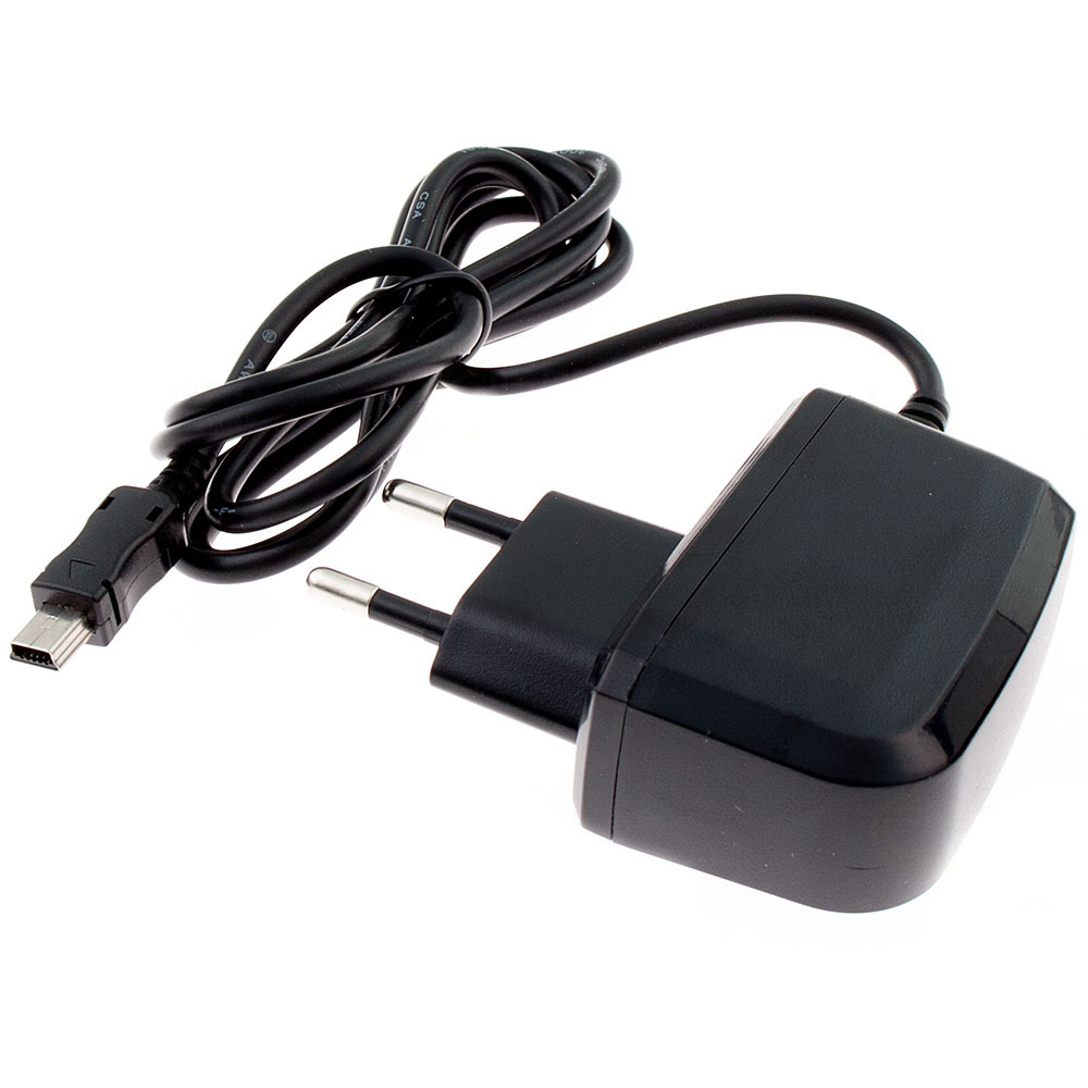 [8174] Mains charger para Navigon 20 40 42 70 72 92 Easy Plus Premium (mini-USB)