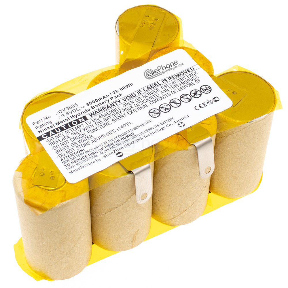 Accu Ni-MH voor Black & Decker DV9605 - 2000 mAh