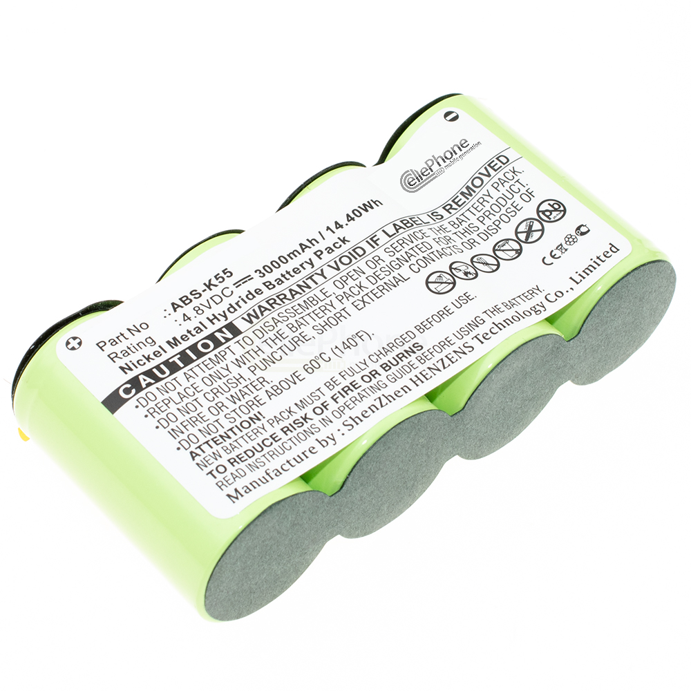 [8188] Accu Ni-MH voor Kärcher accubezem K50 / K85 (vervangt ABS-K55) - 3000mAh  / 4,8V