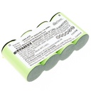 Accu Ni-MH voor Kärcher accubezem K50 / K85 (vervangt ABS-K55) - 3000mAh  / 4,8V