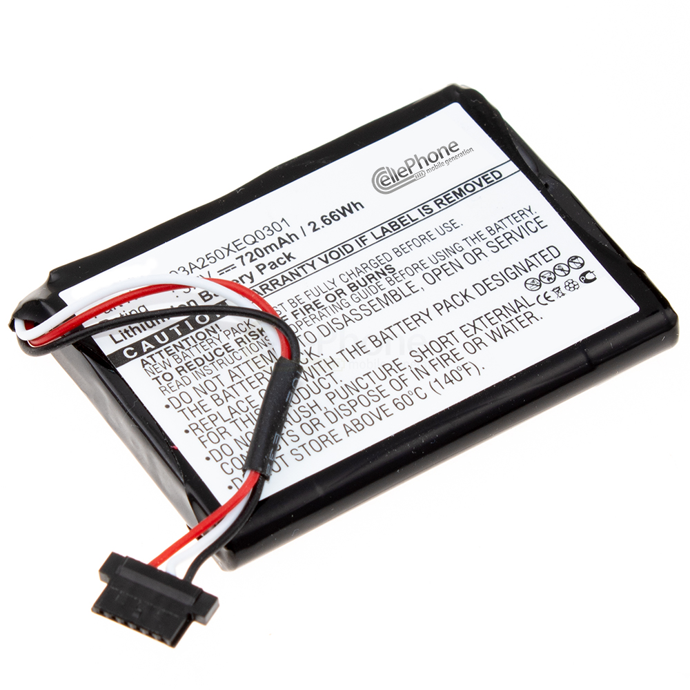 [8194] Accu Li-Ion voor Magellan RoadMate 5045 (vervangt 03A250XEQ0301)