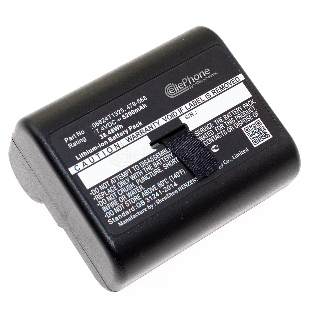 [8207] batteria Li-Ion per Fluke DSX-5000 Versiv (sostituisce 06824T1325) - 5200 mAh