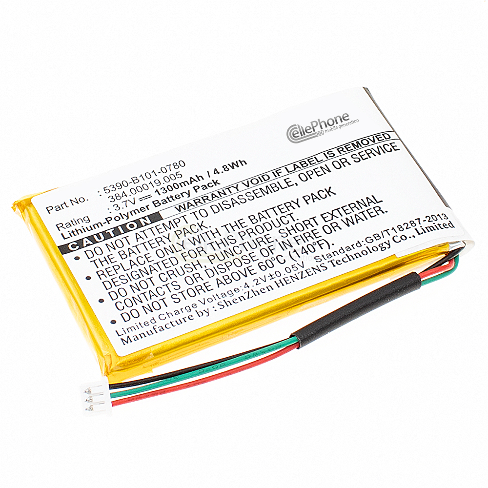 [8218] Batterie Li-Polymer pour Magellan RoadMate 1400 1412 1430 1445 1445T 1475T 1470 (remplace 384.00019.005)