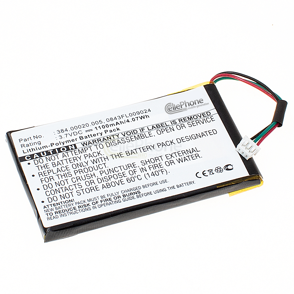 [8222] Batería Li-Polymer para Magellan RoadMate 1212 1217 1220 1230 (reemplazado 384.00020.005)