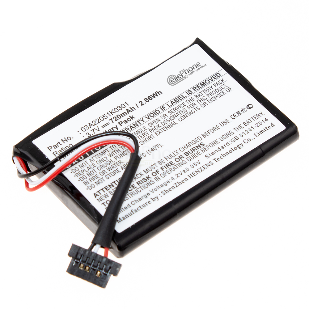 [8224] Battery Li-Ion for Magellan RoadMate 2035 2036 2036-MU (replaced 03A22051K0301)