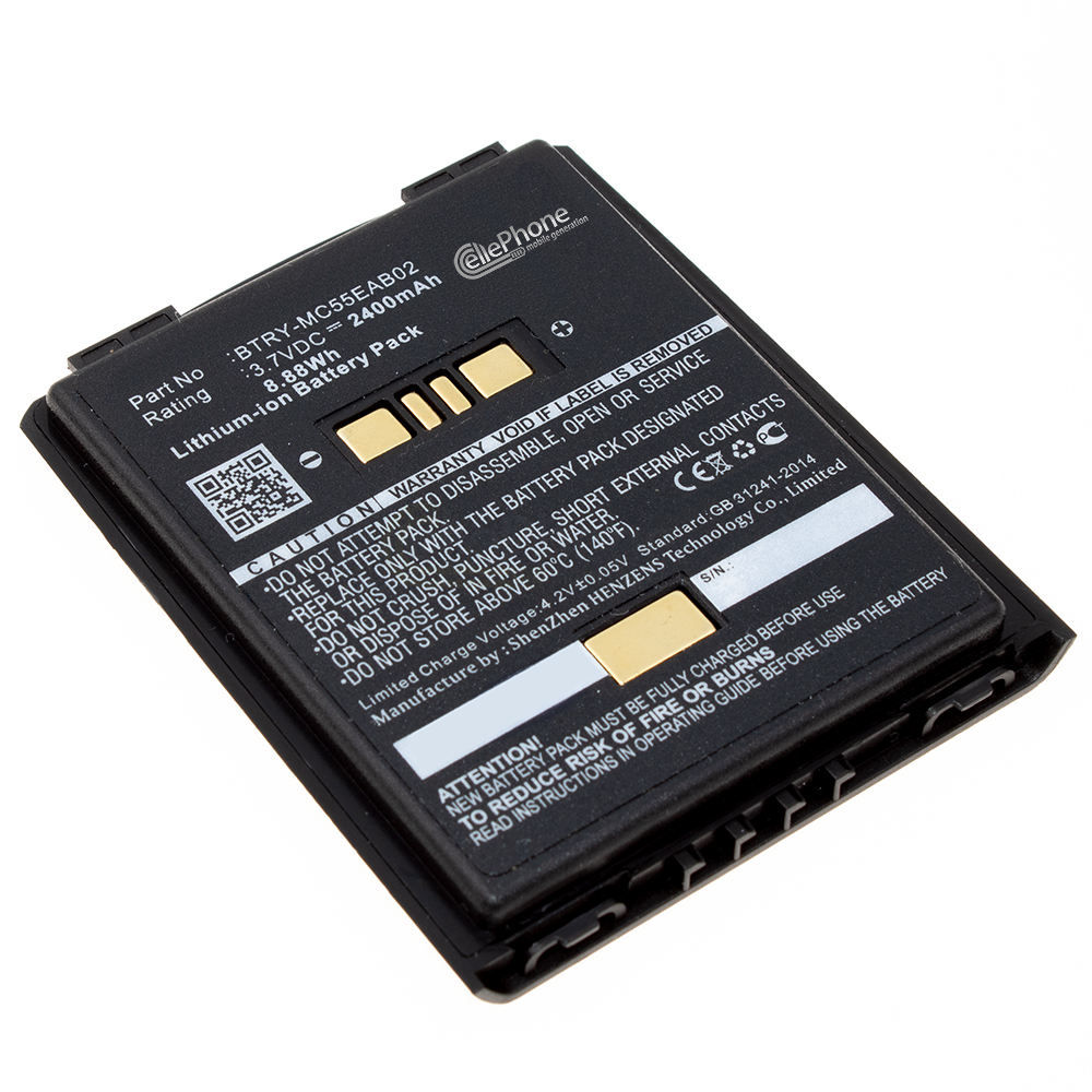[8234] Batería Li-Ion para Symbol MC55 MC5574 MC5590 MC56 MC65 MC659 MC67 (reemplazado U60493) - 2400 mAh