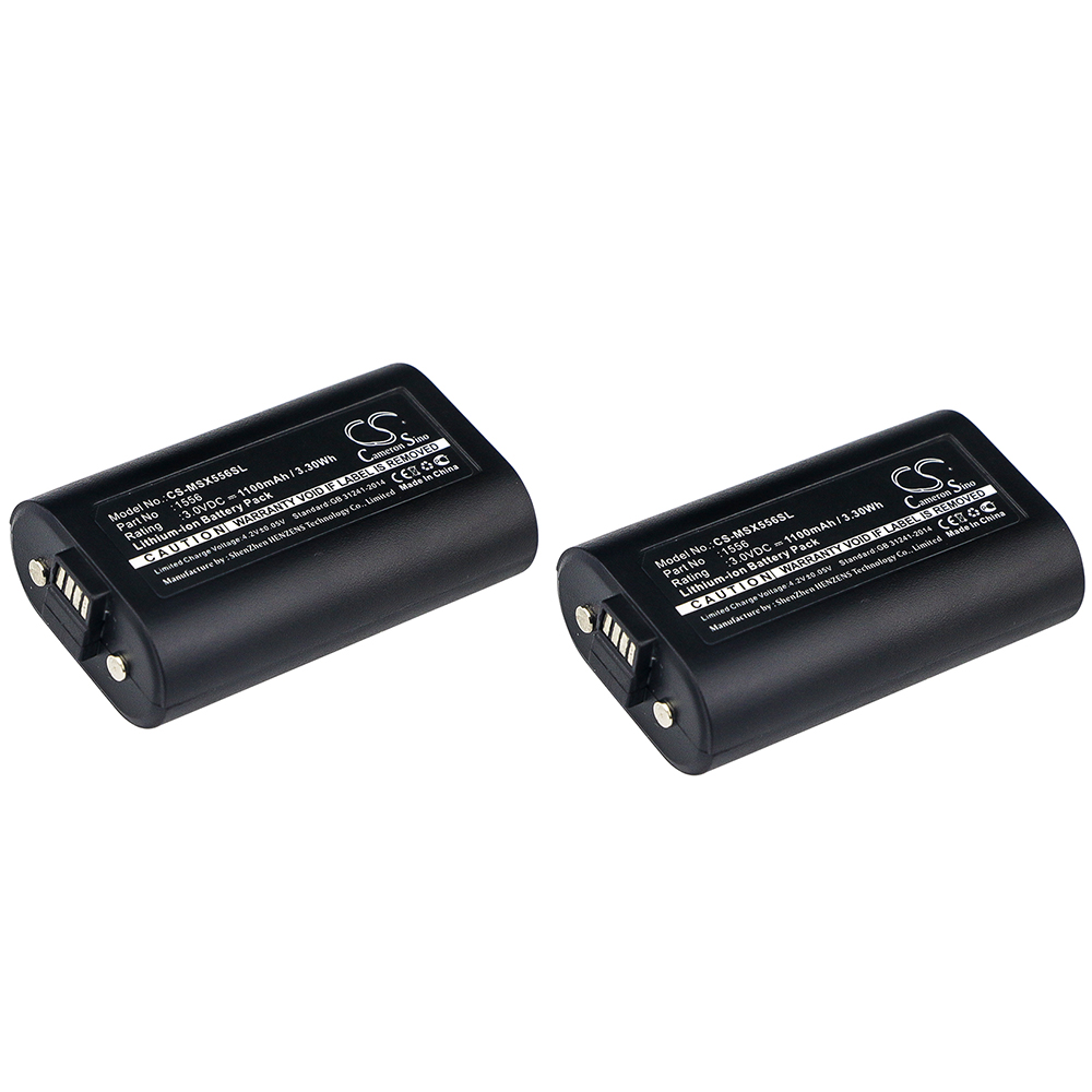 [8252] Batería Li-Ion para Microsoft Xbox One Wireless Controller (reemplazado 1556) - 1100 mAh - Conjunto de 2