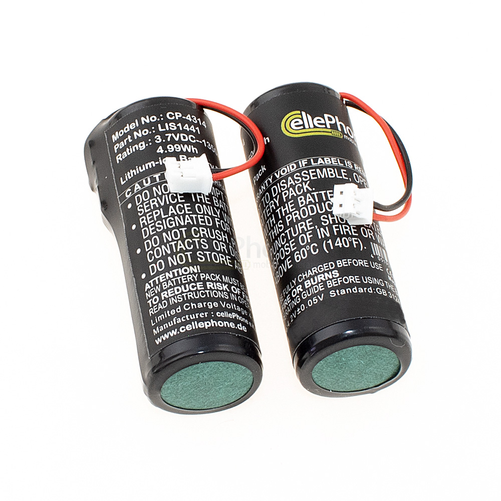Batterie Li-Ion pour Sony Playstation 3 Move Motion Controller PS3 (remplace LIS1441) - Ensemble de 2