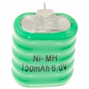 Akku Ni-MH Typ 5/V150H - 150 mAh - 6V - 3 Pins