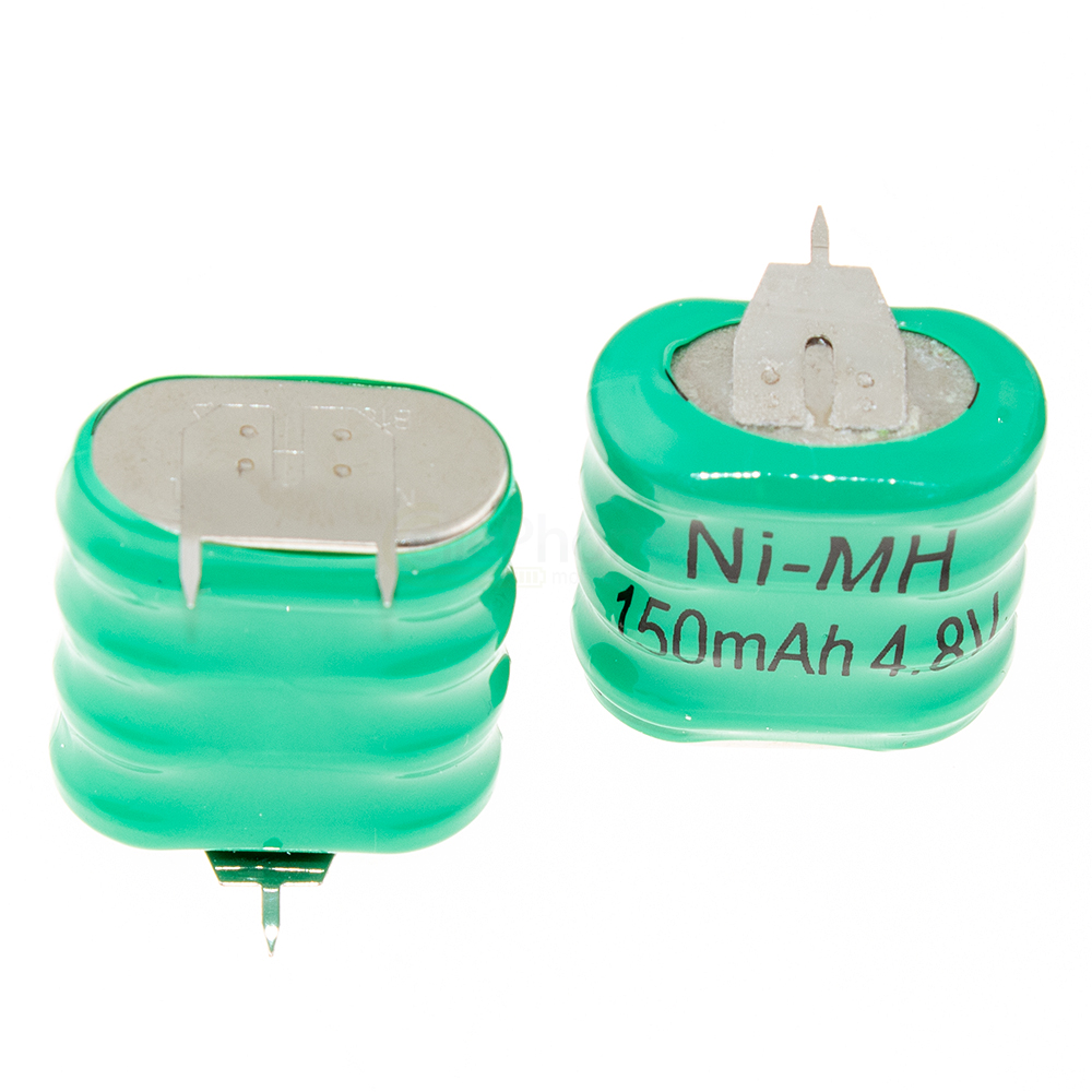 [8280] Akku Ni-MH Typ 4/V150H - 150 mAh - 4.8V - 3 Pins - 2er Set