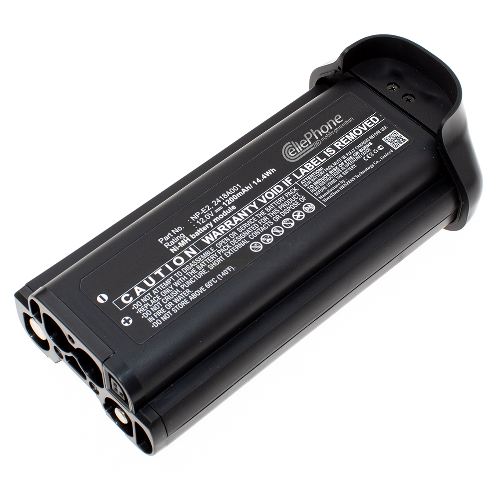 Accu Ni-MH compatibel met Canon NP-E2 - 1200mAh / 12V