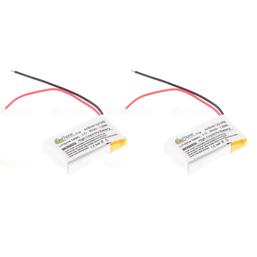 [8287] Accu Li-Polymer voor Bose Bluetooth Headset Serie 2 (vervangt AHB481221PR) - set van 2