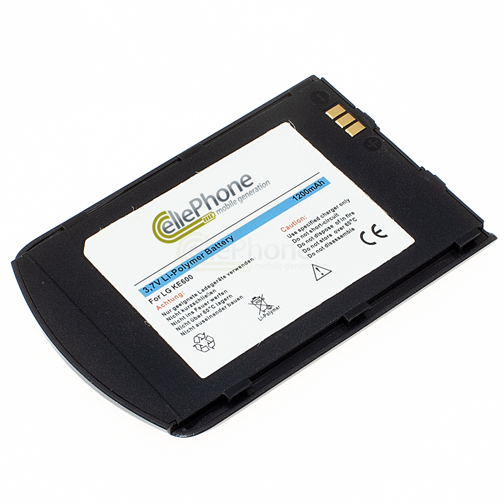 [1378] Akku Li-Polymer für LG KE600 - schwarz (ersetzt LGLP-GAYM)