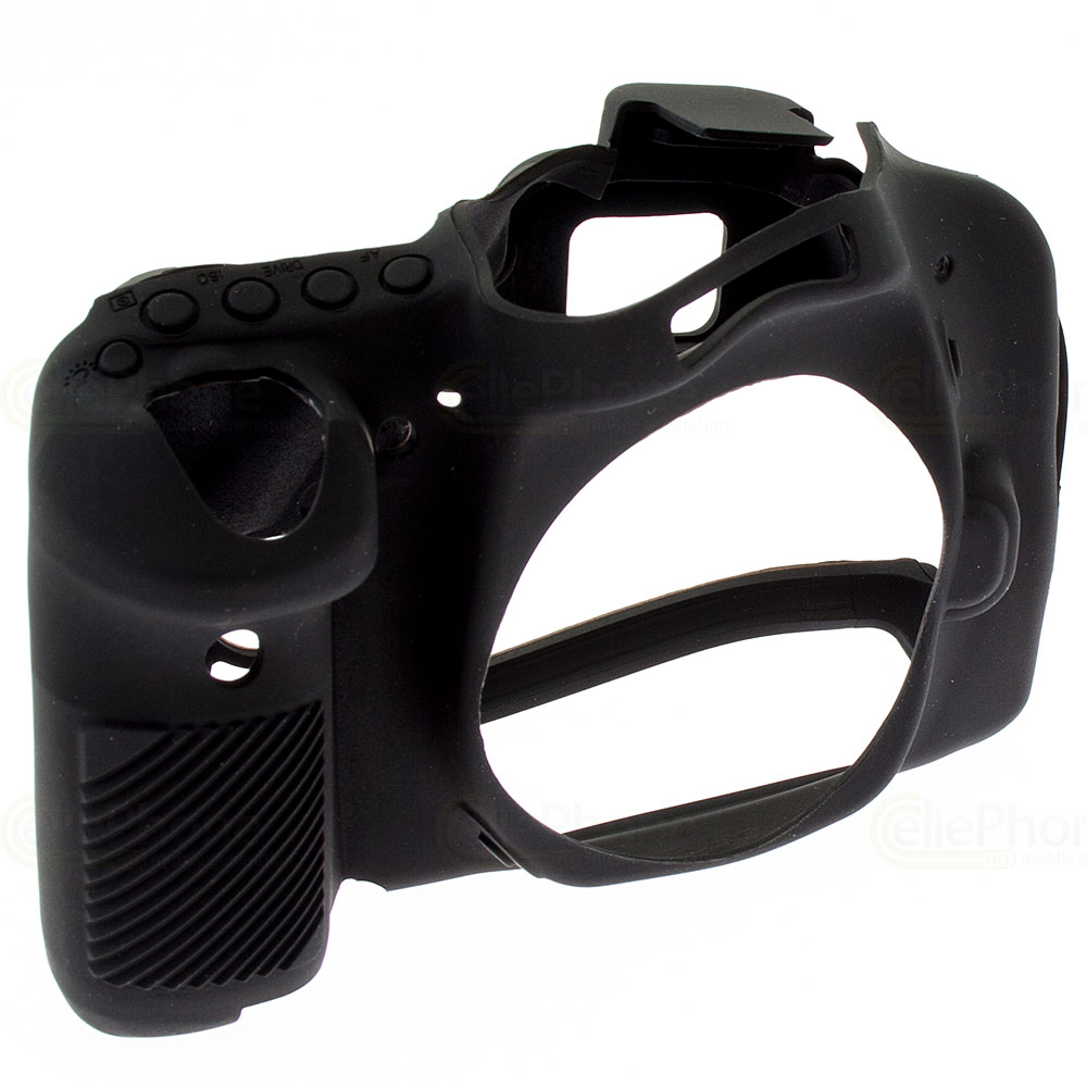 fotocamera silicone custodia per Canon EOS 80D - nero