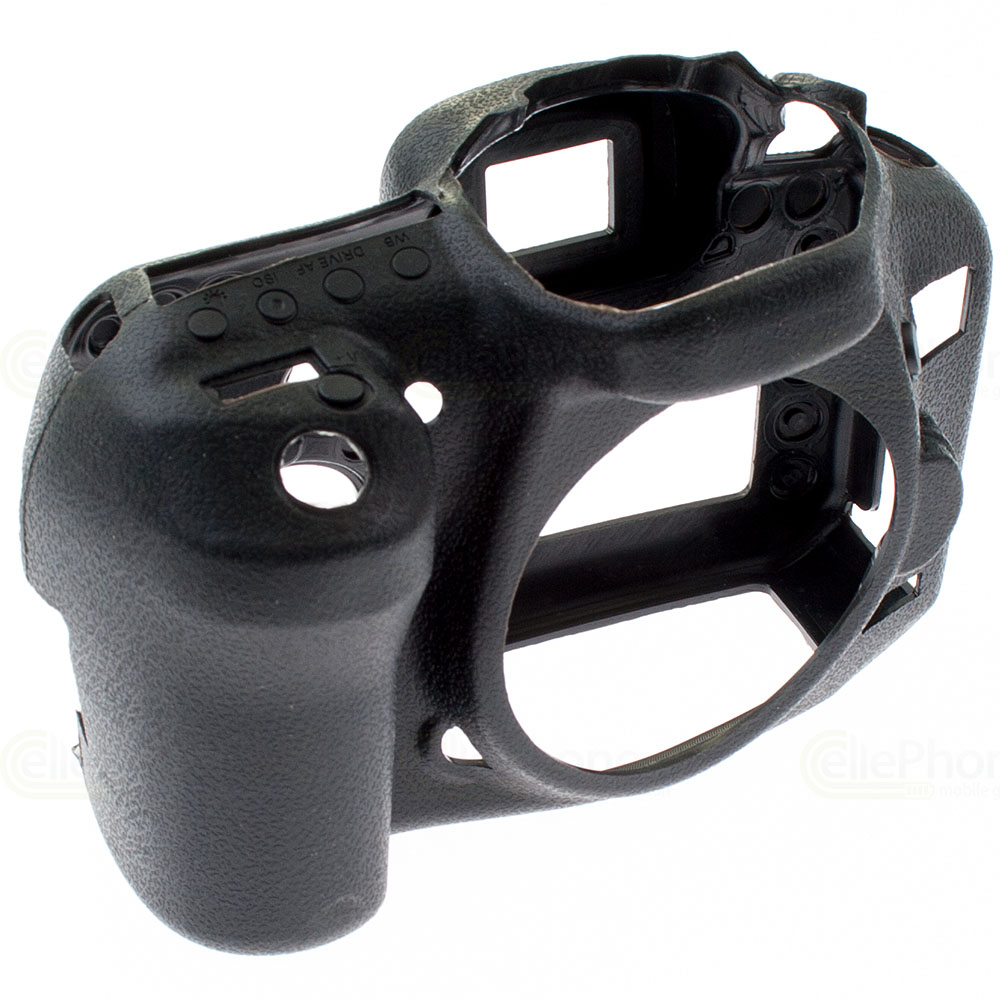[8309] Camera siliconenhoes voor Canon EOS 7D Mark II - zwart