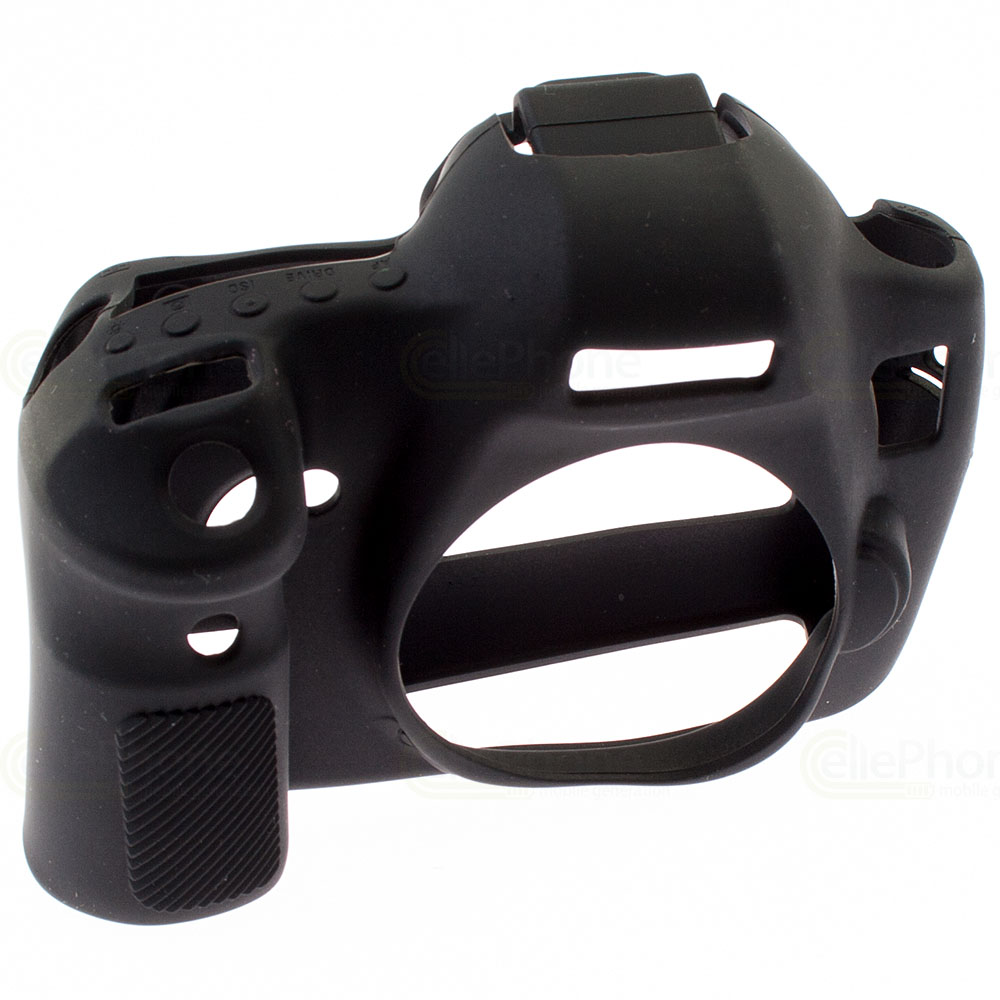 [8312] Camera Silicone Case for Canon EOS 6D - black