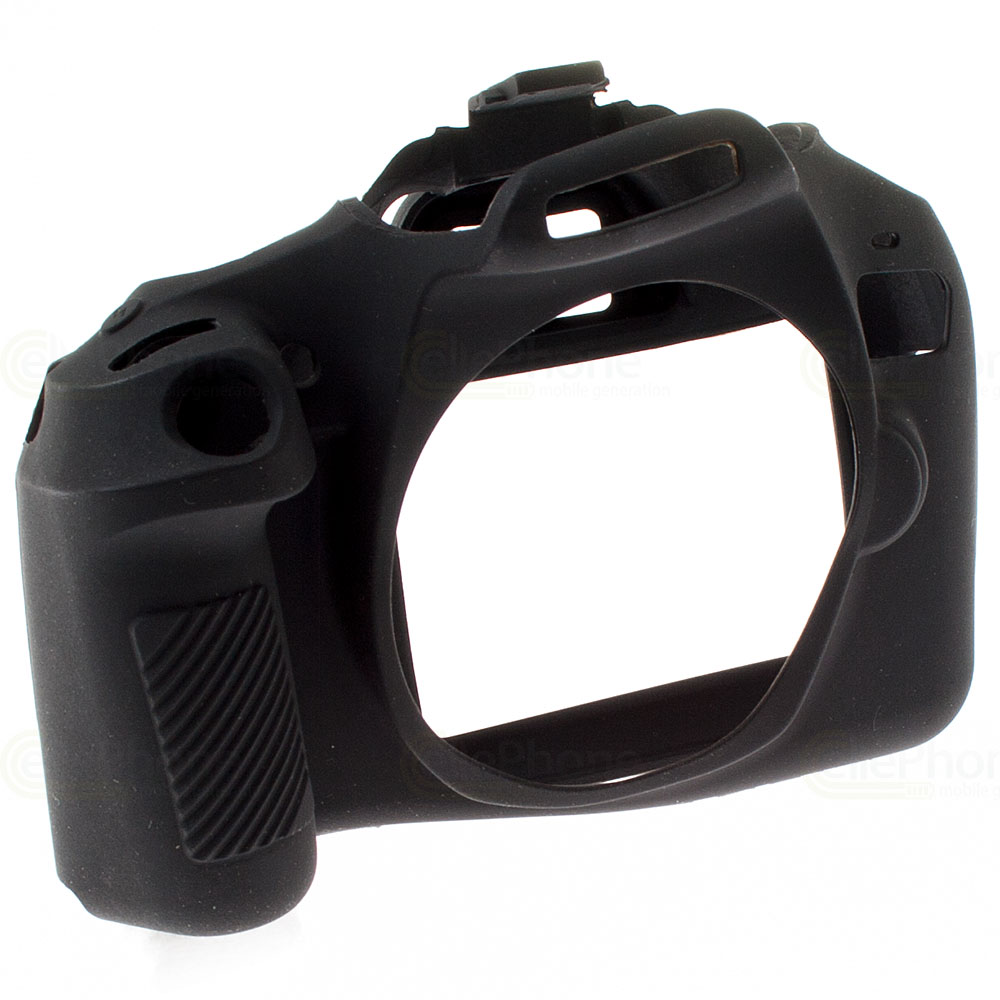 [8314] Housse en Silicone pour Canon EOS 1300D - noir