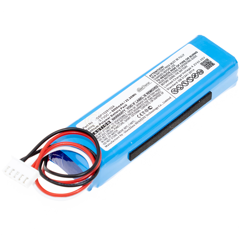 Batterie Li-Polymer pour JBL Charge 3 2016 Version (remplace GSP1029102A)