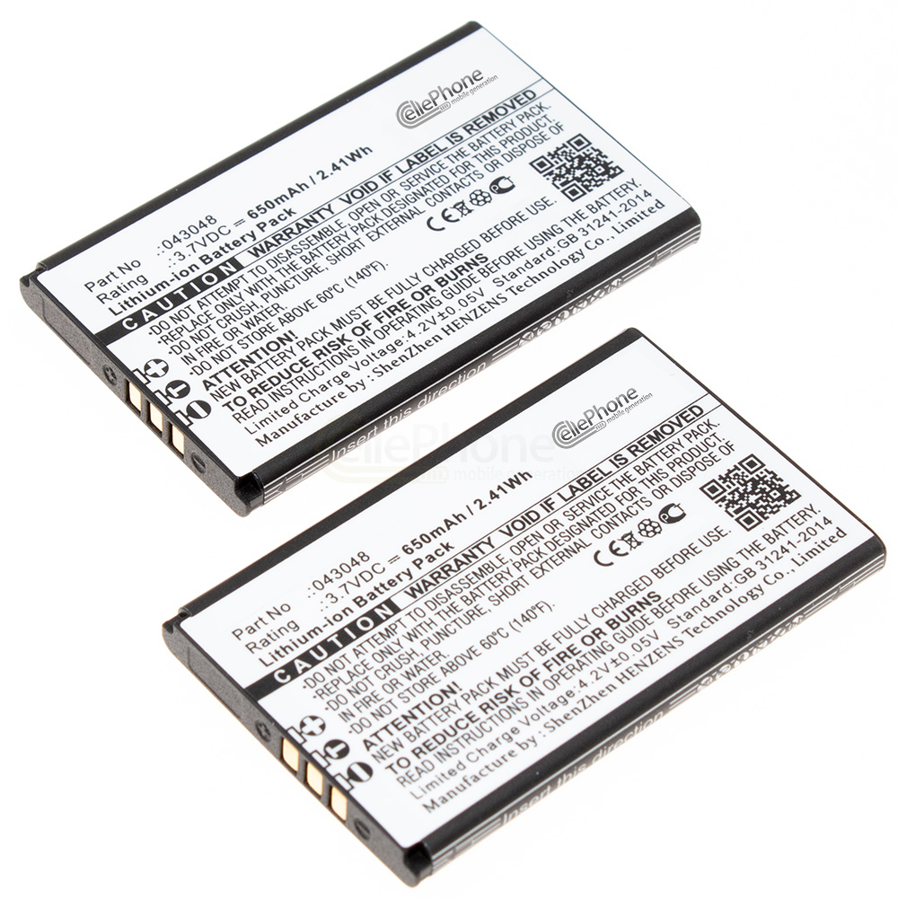 [8355] Battery Li-Ion for BT Elements 1K (replaced 043048) - Set of 2