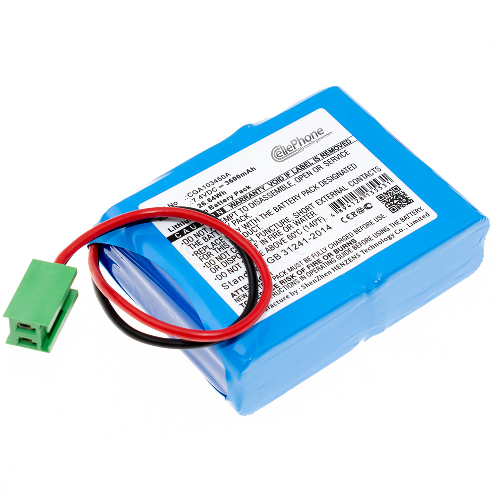 [8357] Batterie Li-Ion pour CEMB DWA 1000 wheel (remplace CGA103450A) - 3600 mAh