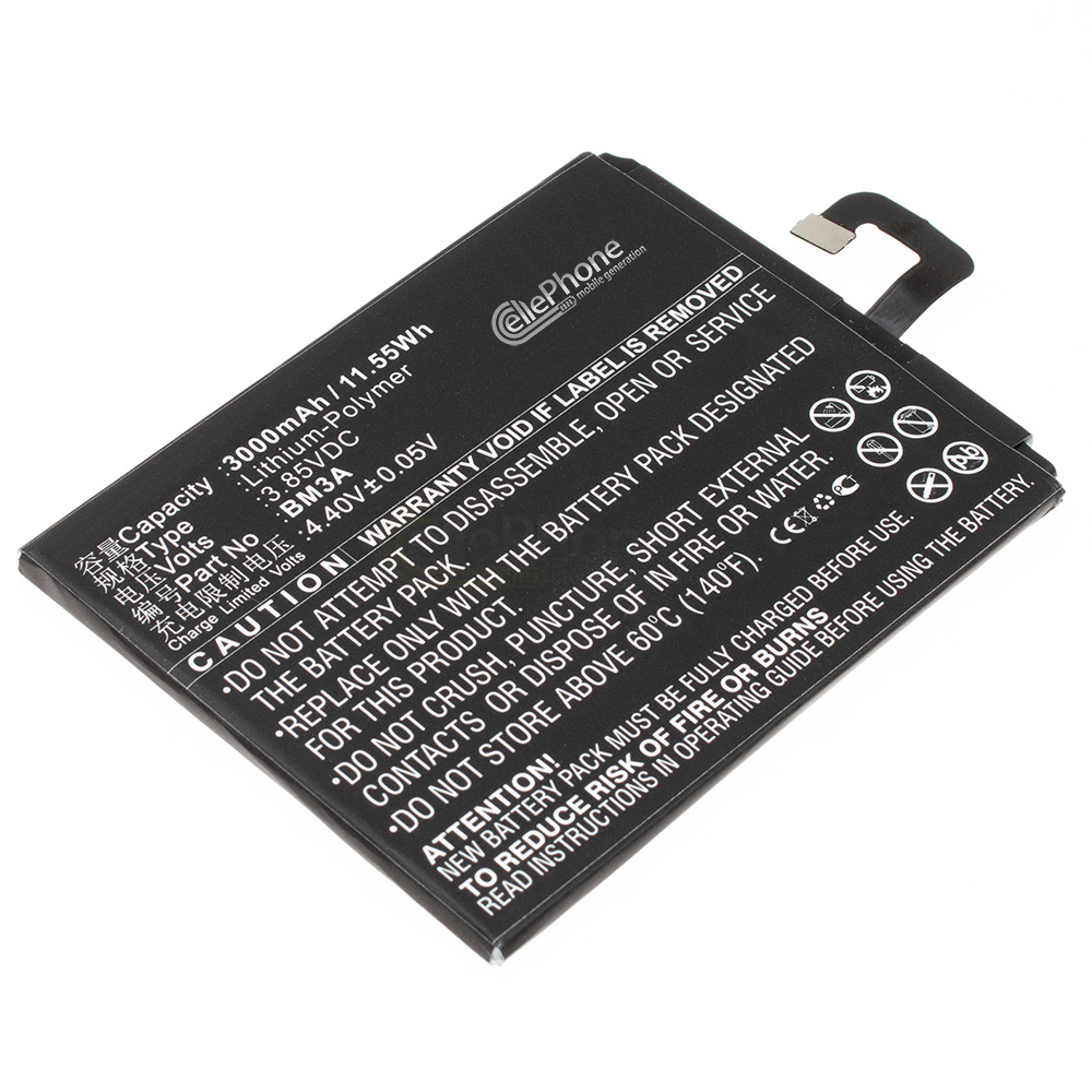 [8362] Akku Li-Polymer für Xiaomi Mi Note 3 (ersetzt BM3A)