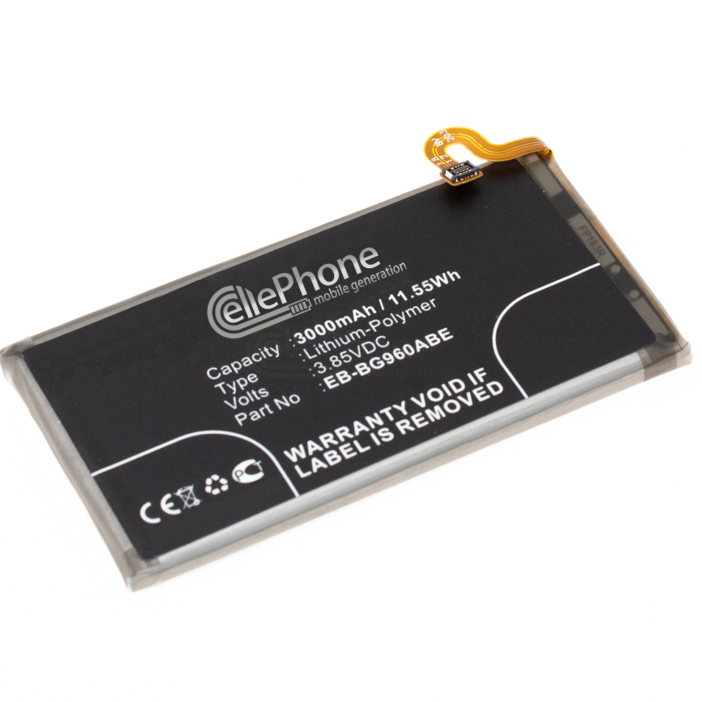[8364] batteria Li-Polymer per Samsung Galaxy S9 (sostituisce EB-BG960ABE)
