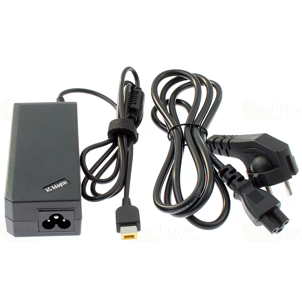 caricabatterie / alimentatore compatibile con Lenovo 20V - 4,5A (90W) - Slim Tip