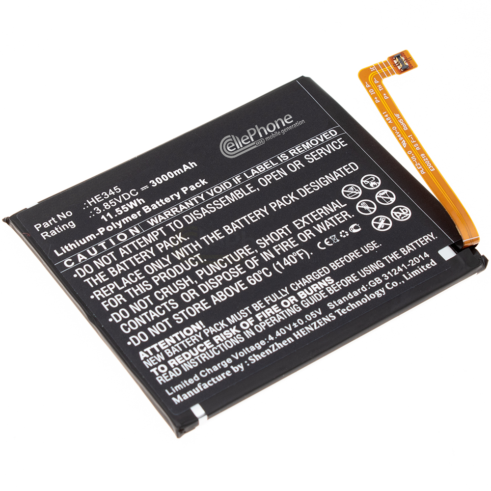 [8421] Akku Li-Polymer für Nokia 6 2018 (ersetzt HE345)