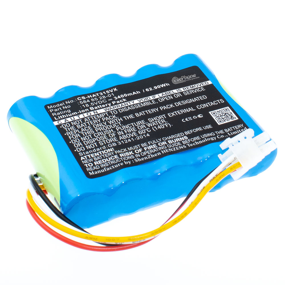 [8428] batteria Li-Ion per Husqvarna Automower 310 315 - Gardena Sileno City 250 500 Sileno+ (sostituisce 584 85 28-01) - 3400mAh / 62.90Wh - 18,5V
