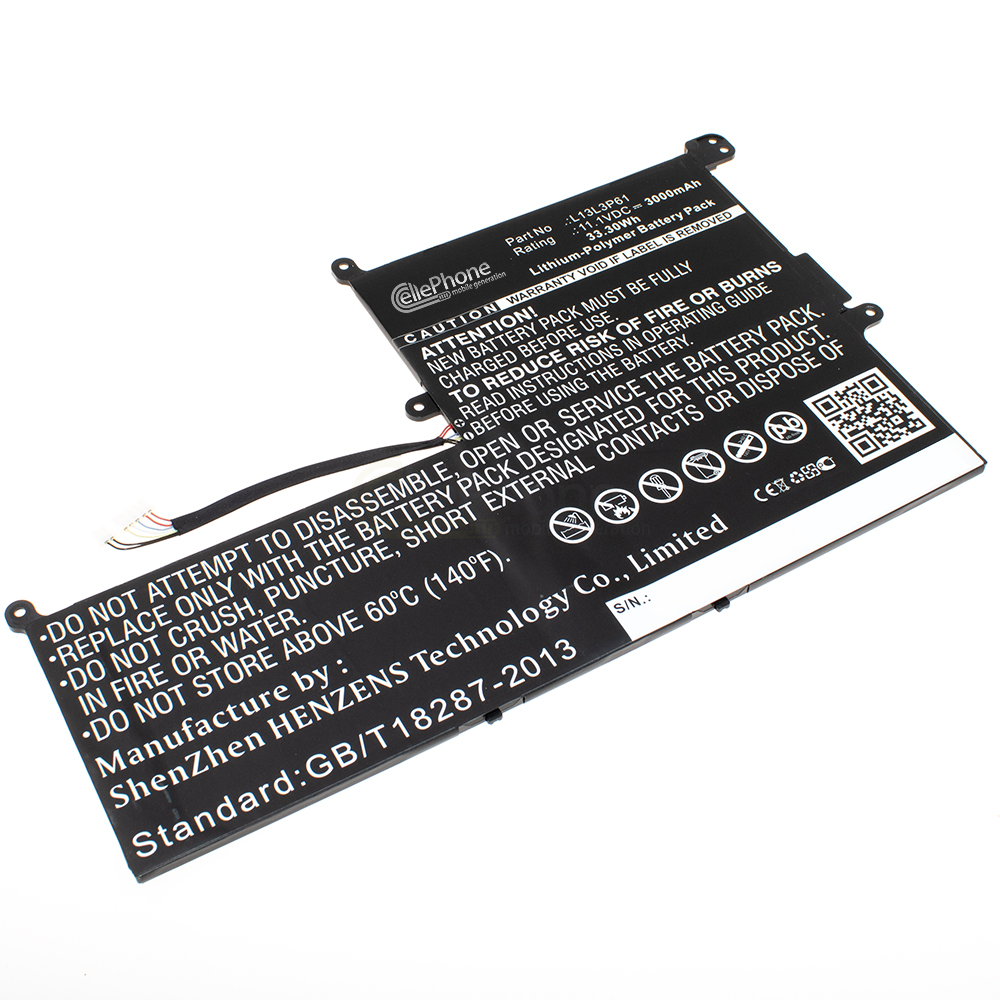Akku Li-Polymer kompatibel zu Lenovo Chromebook 11.6 N20 N20P - 3000 mAh