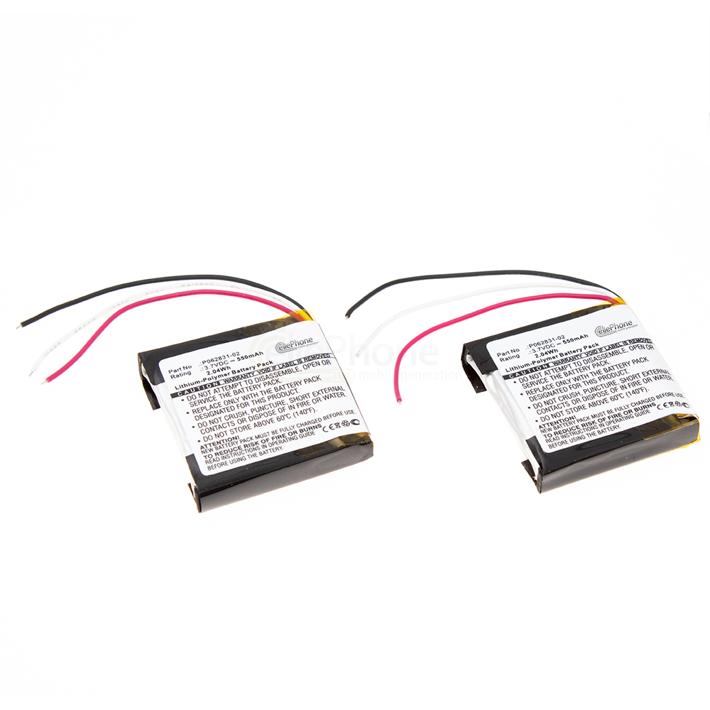 [8450] Batería Li-Polymer para JBL Everest 300 310 700 - Live 500BT 650BT (reemplazado P062831-02) - Conjunto de 2