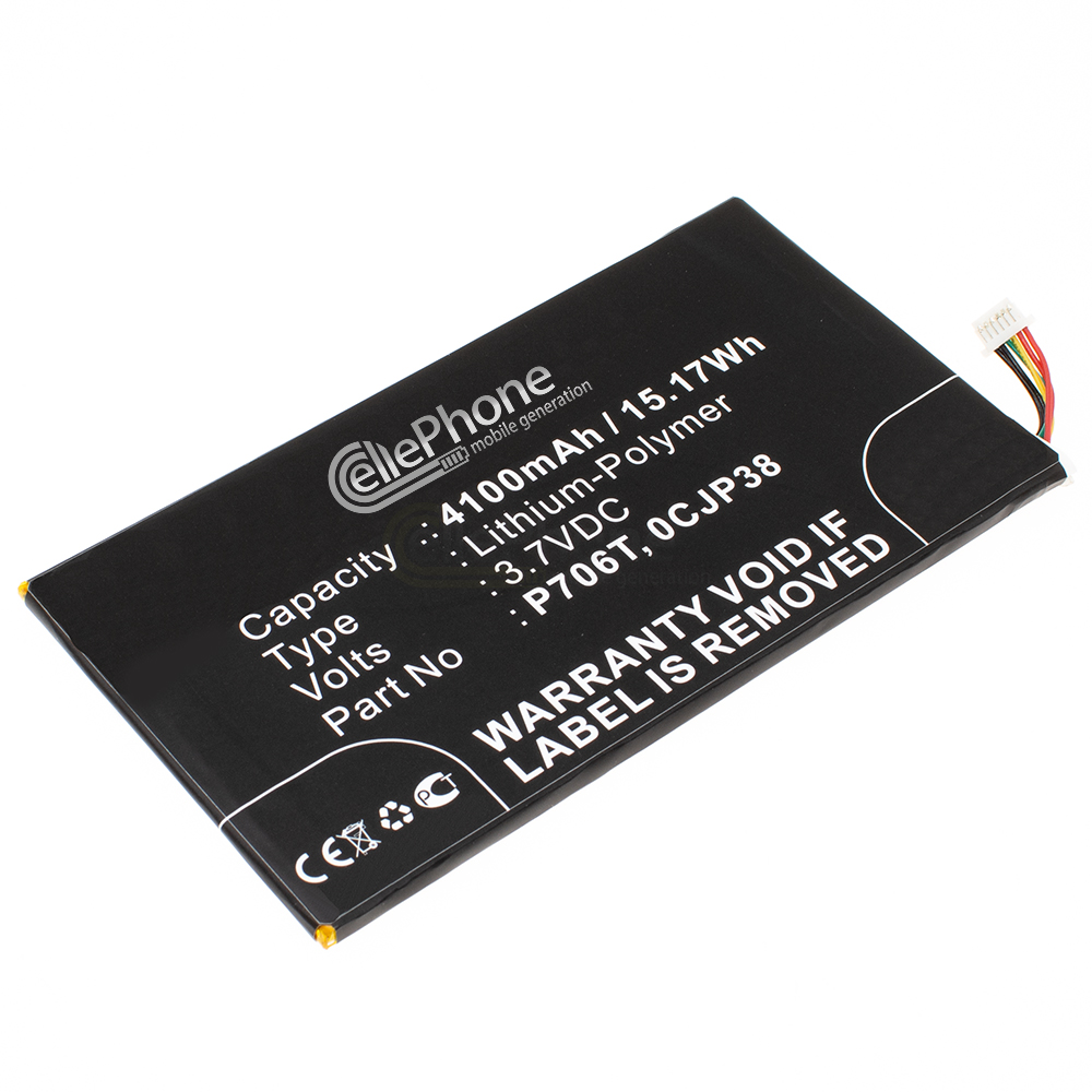 [8456] Batería Li-Polymer compatible with Dell Venue 7 & 8 - 4100 mAh