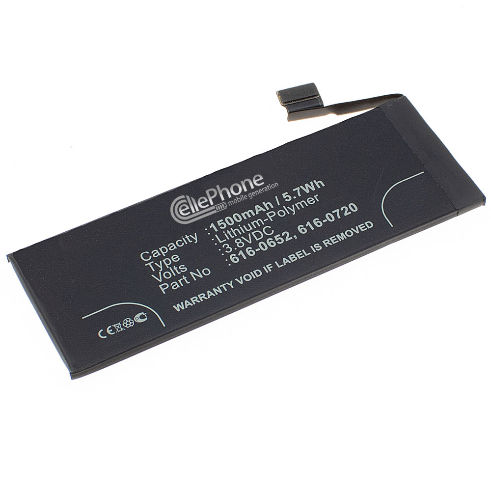 [8460] batteria Li-Polymer per Apple iPhone 5s (sostituisce 616-0652)