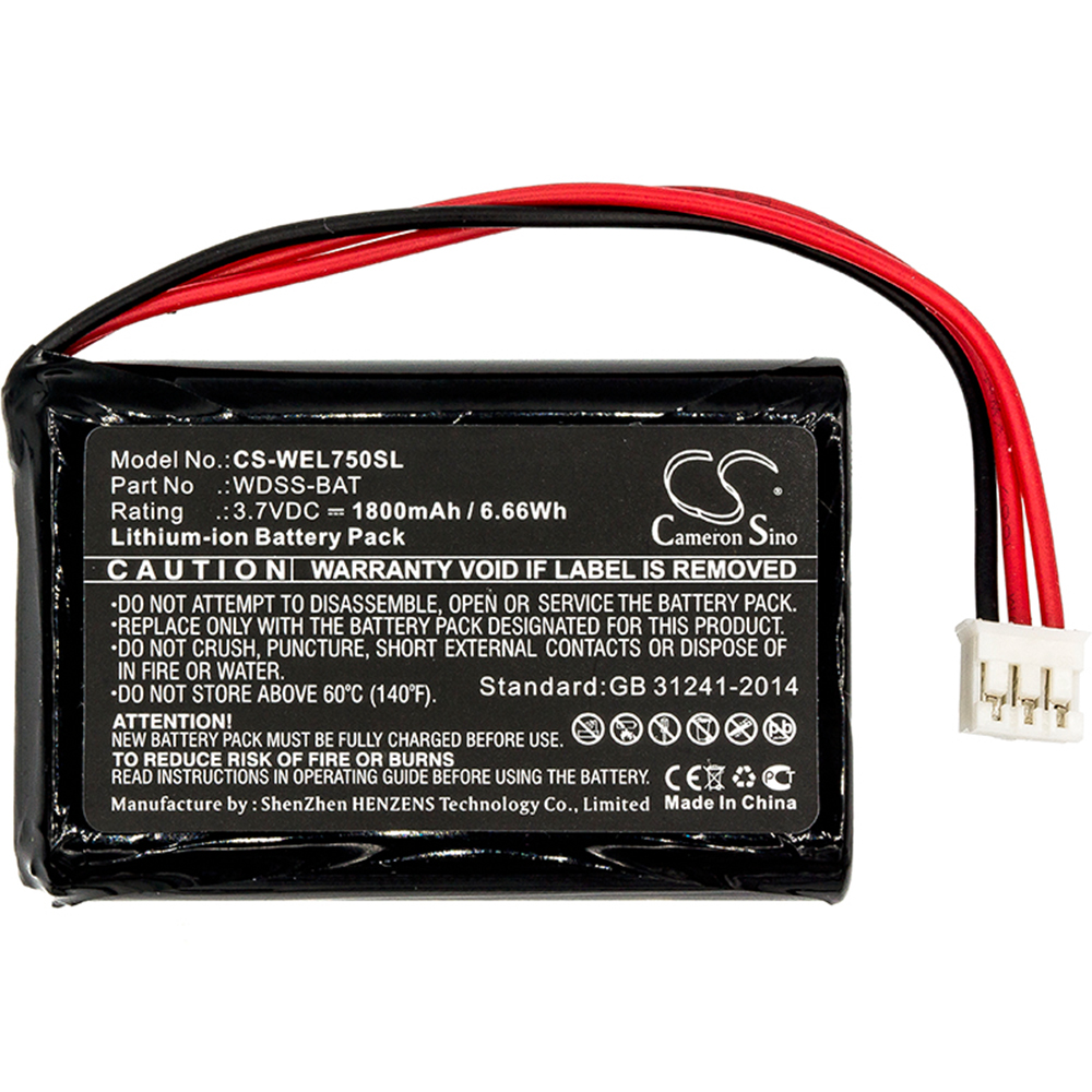 [8467] Akku Li-Ion für Vernier Wireless Dynamics Sensor System (ersetzt WDSS-BAT)