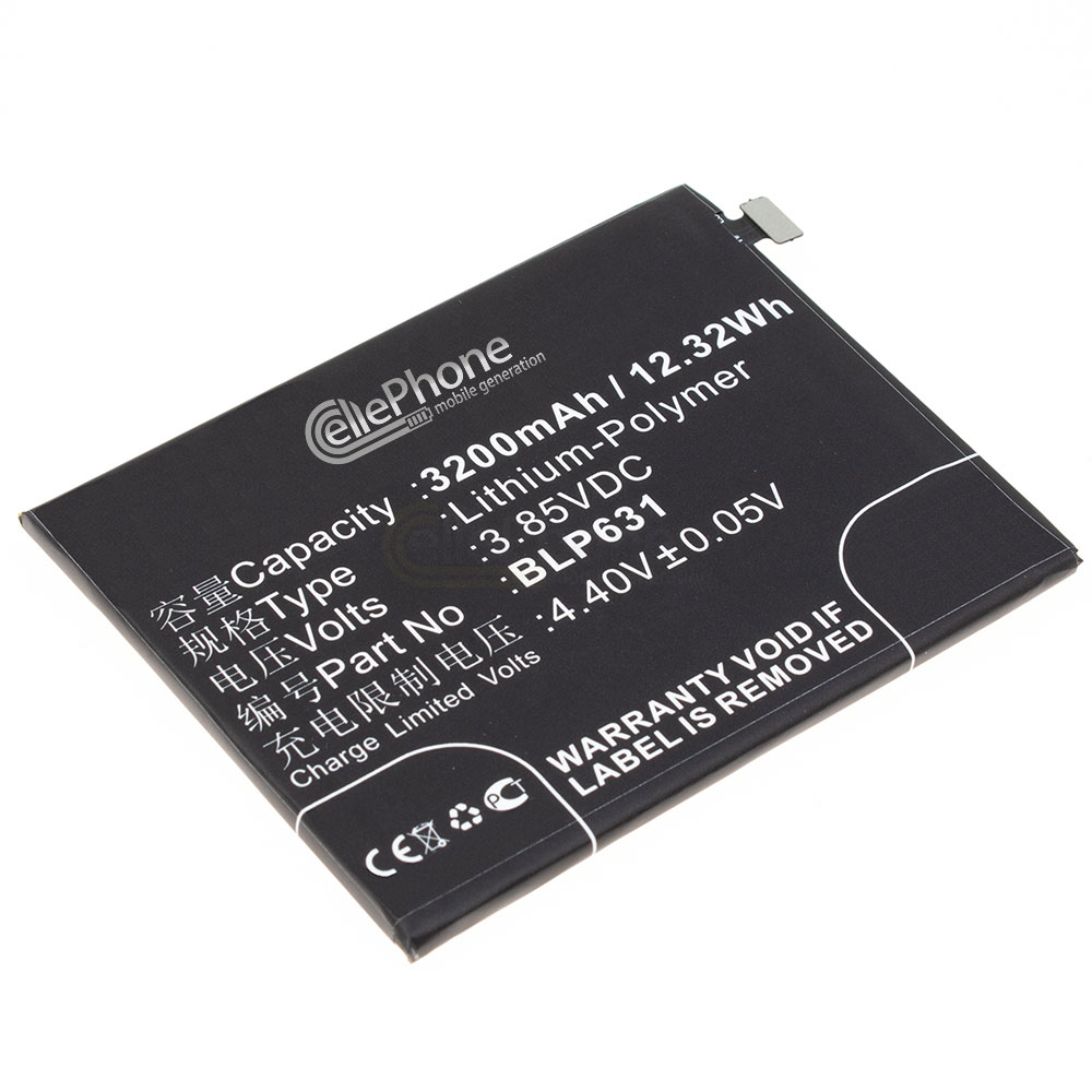 Akku Li-Polymer für Oppo A73 A77 - F1s 2017 - F5 Youth (ersetzt BLP631)