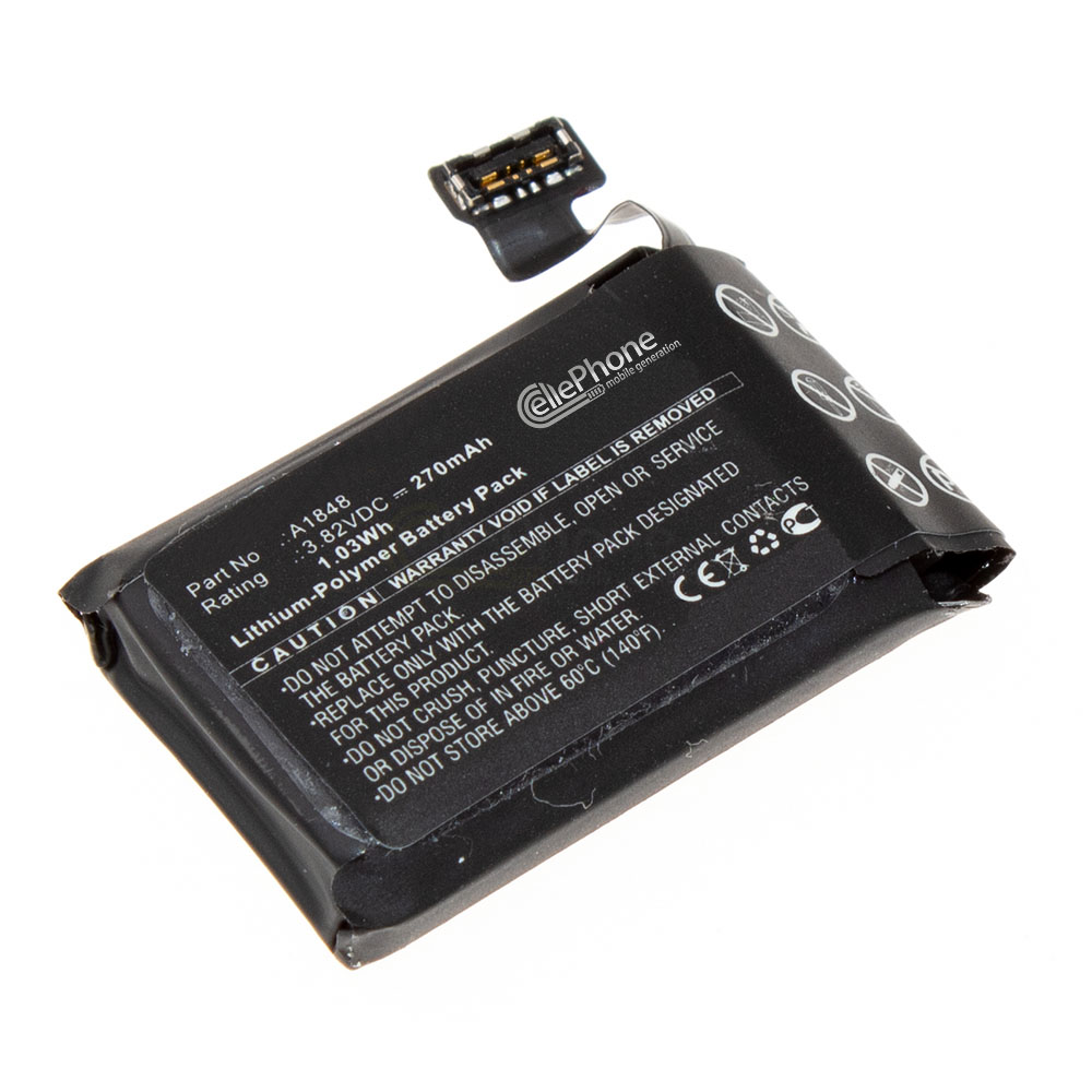 [8490] Batterie Li-Polymer pour Apple Watch Series 3 38mm (remplace A1848)