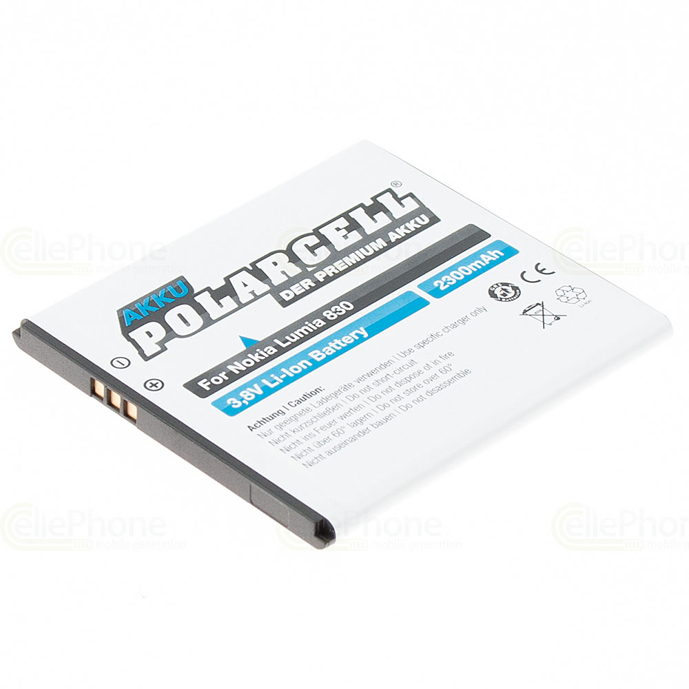 [8495] PolarCell Battery Li-Ion for Microsoft Lumia 540 - Nokia Lumia 830 (replaced BV-L4A)