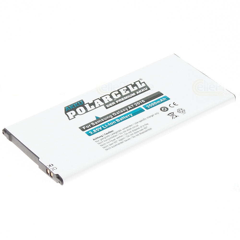 [8504] PolarCell Batterie Li-Ion pour Samsung Galaxy A7 2016 Duos (SM-A710) (remplace EB-BA710ABE)