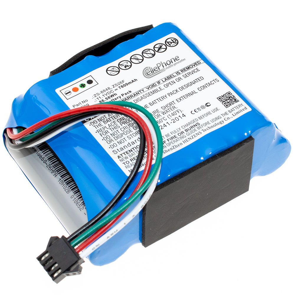 [8547] Akku Li-Ion für Signal Fire AI-6 SA-2 (ersetzt ZS26F) - 7800 mAh