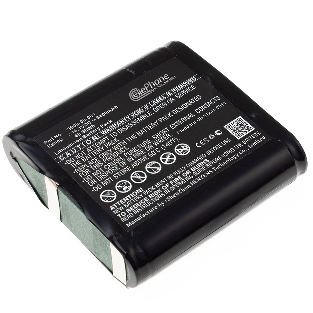 batteria Li-Ion per Noyes W2003M (sostituisce 3900-05-001) - 3400mAh / 14,4V