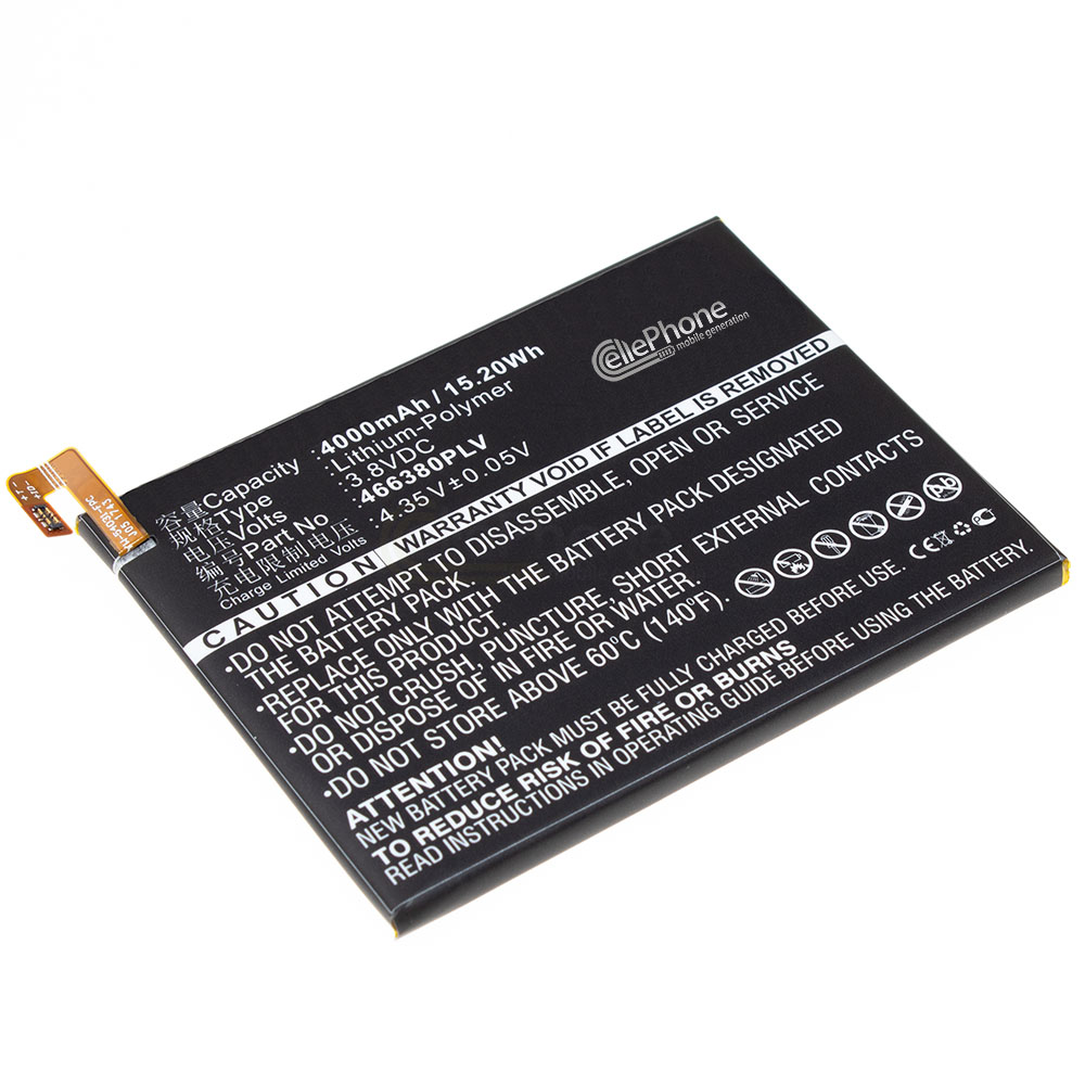 [8567] batteria Li-Polymer per ZTE Blade A610 A610C A610T V6 Max - Yuanhang 4 (sostituisce 466380PLV)