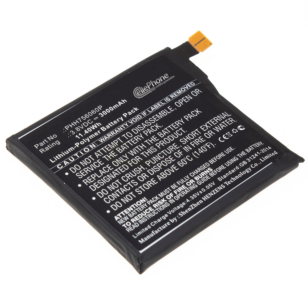[8573] Batterie Li-Polymer pour Blackview BV6000 BV6000S (remplace PHH756060P)