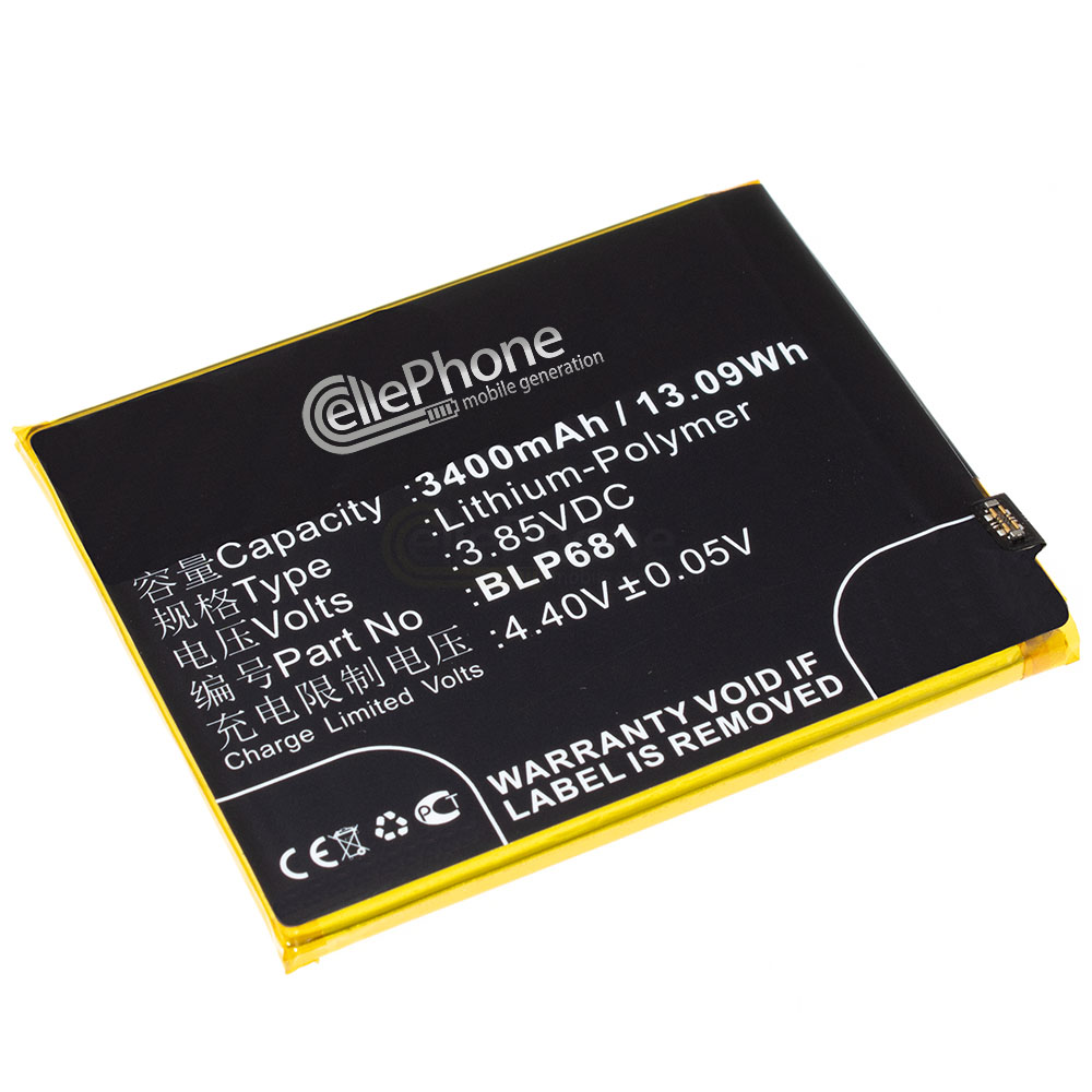 [8584] batteria Li-Polymer per Oppo R17 (sostituisce BLP681)