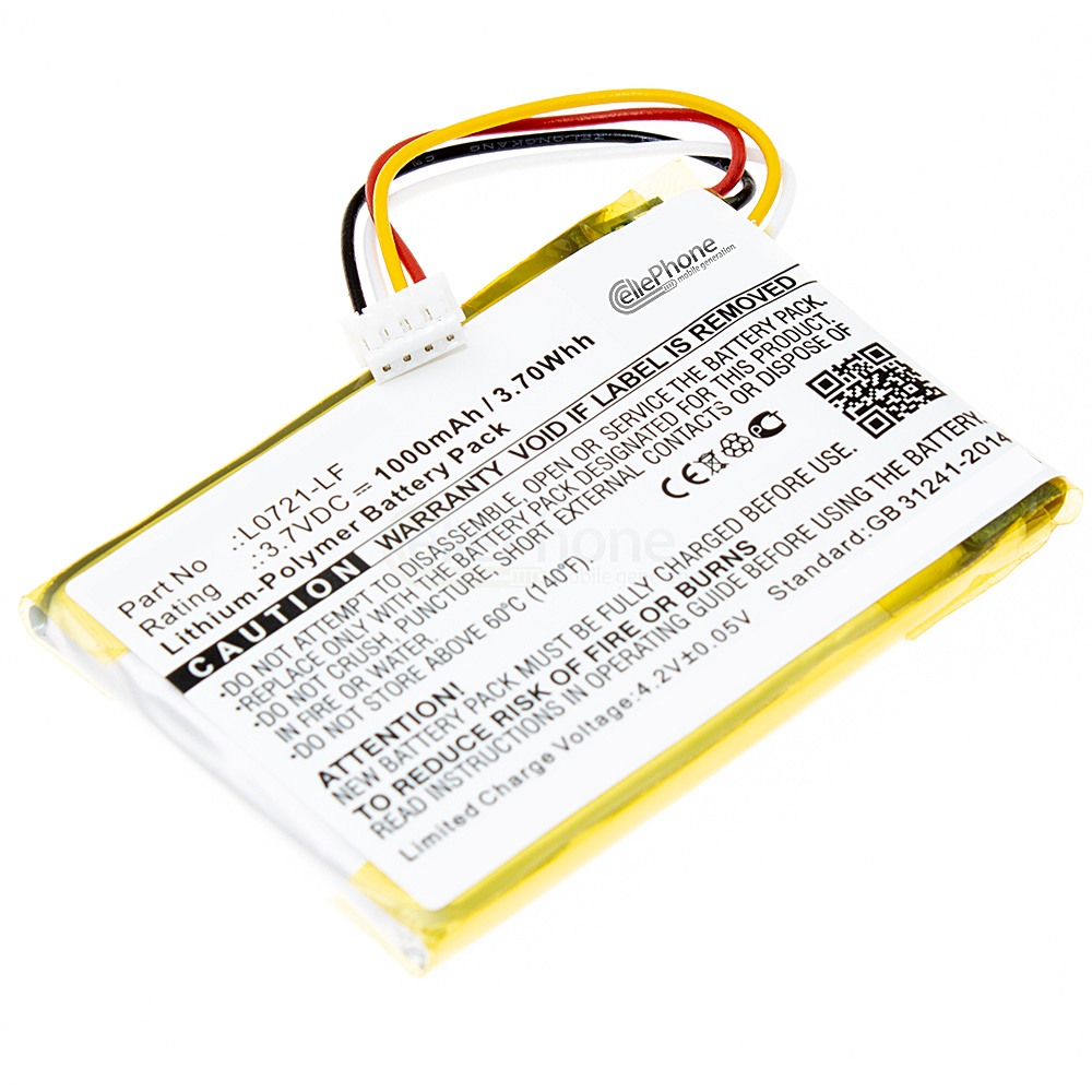 [8590] Accu Li-Polymer voor JBL Clip 3 (vervangt L0721-LF)