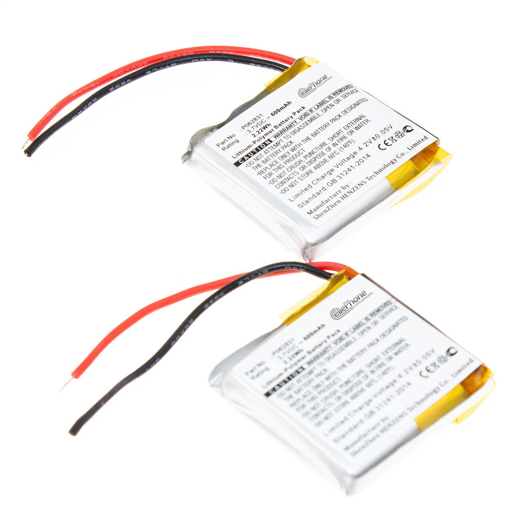 batteria Li-Polymer per JBL Synchros S400BT (sostituisce P062831) - 2er Set