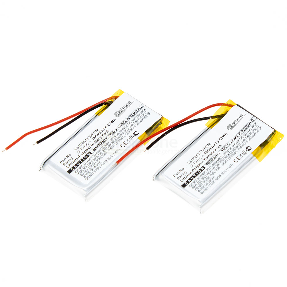 [8594] Battery Li-Polymer for GN Netcom 9330 (replaced 1S1P051730PCM) - Set of 2