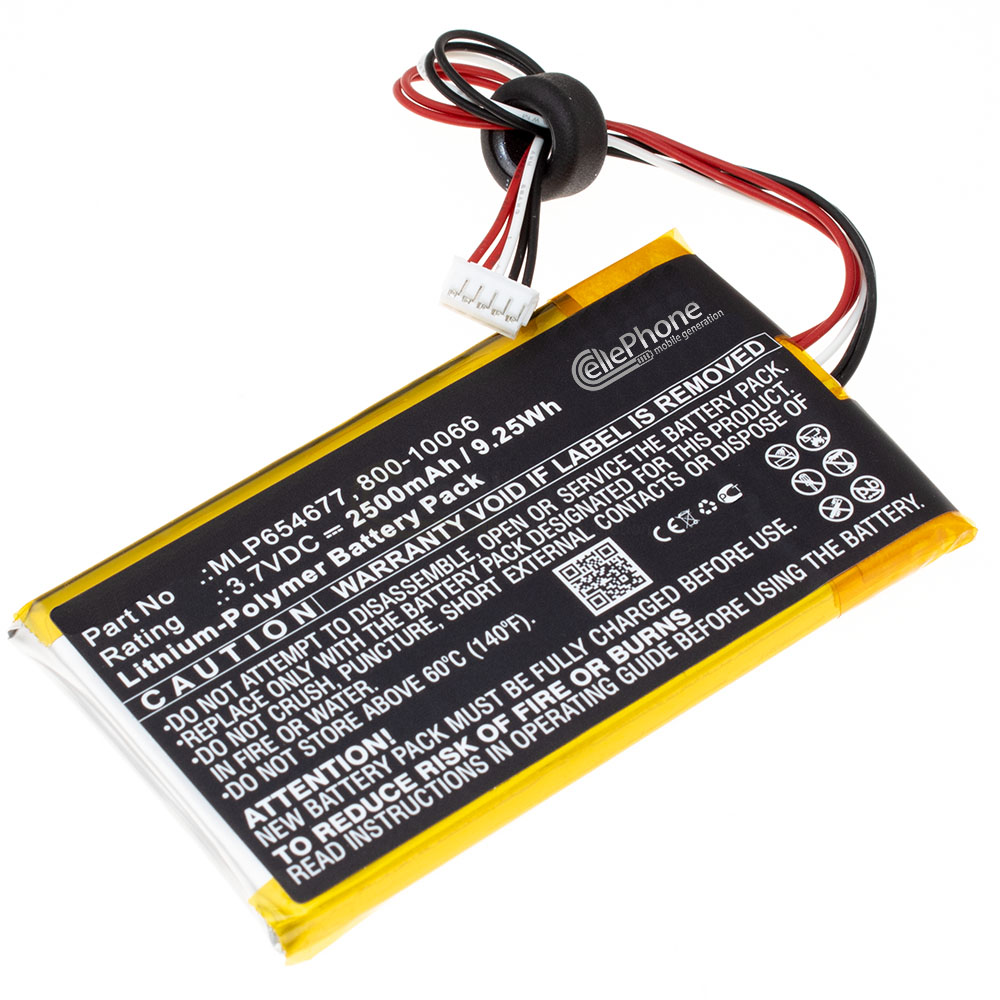 [8601] Batería Li-Polymer para LeapFrog LeapPad 3 (reemplazado MLP654677) - 2500 mAh